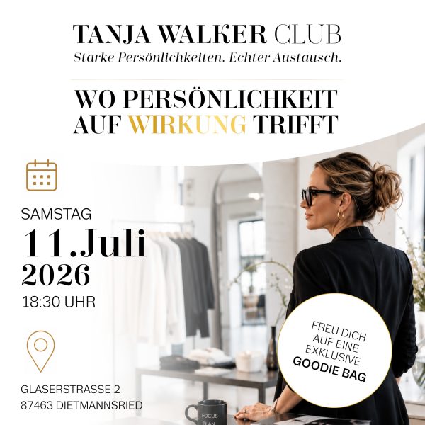Wo Persönlichkeit auf Wirkung trifft - TICKET